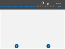 Tablet Screenshot of hotelinvest.org